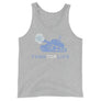 Sky Blue Flower Tank