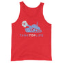 Sky Blue Flower Tank