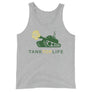 Green Flower Tank
