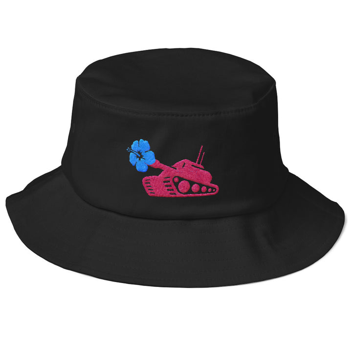 Flower Tank - Old School Bucket Hat