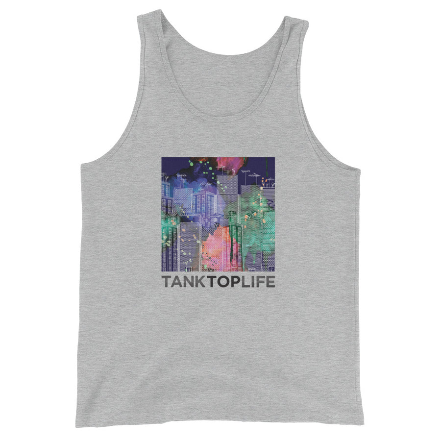 Nighttime in Tanktopolis