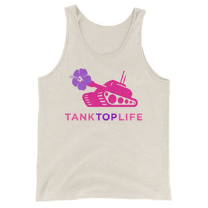 Pink Flower Tank