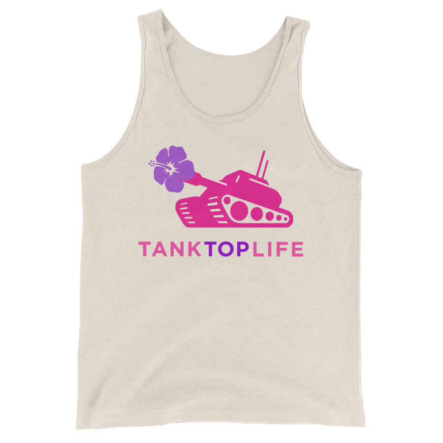 Pink Flower Tank