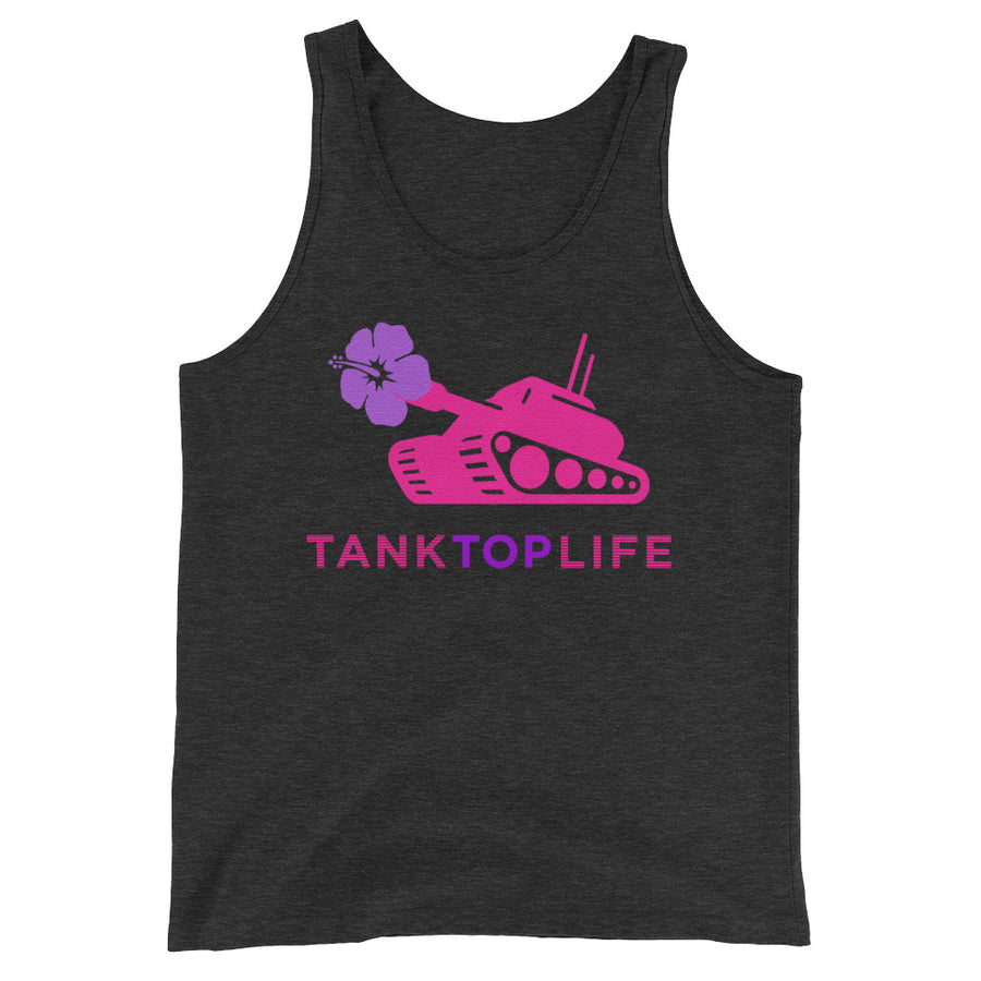 Pink Flower Tank