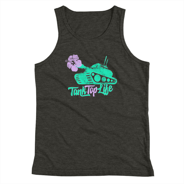 Retro Flower Tank - Youth