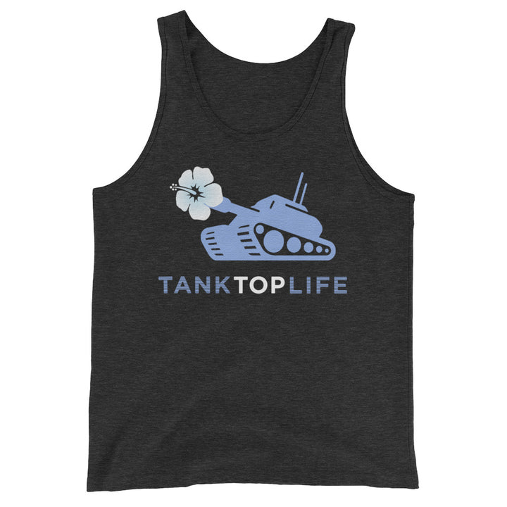 Sky Blue Flower Tank